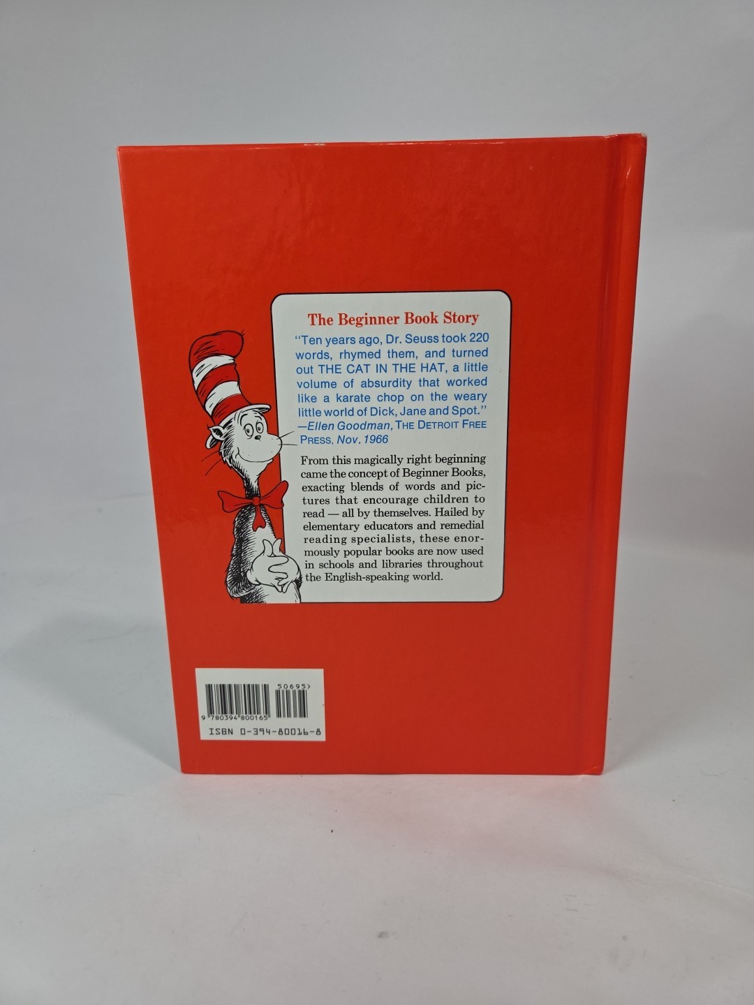 Dr. SUESS “Green Eggs and Ham” Hardcover Book -Good Condition
