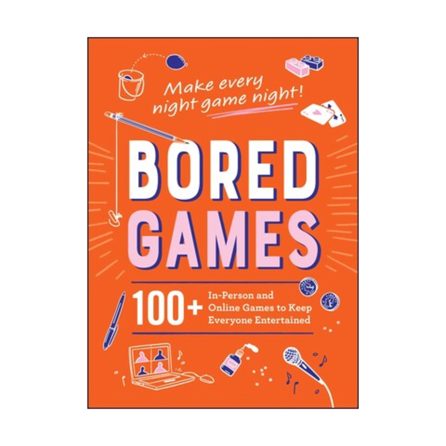 Adams Media Gaming Book Bored Games New