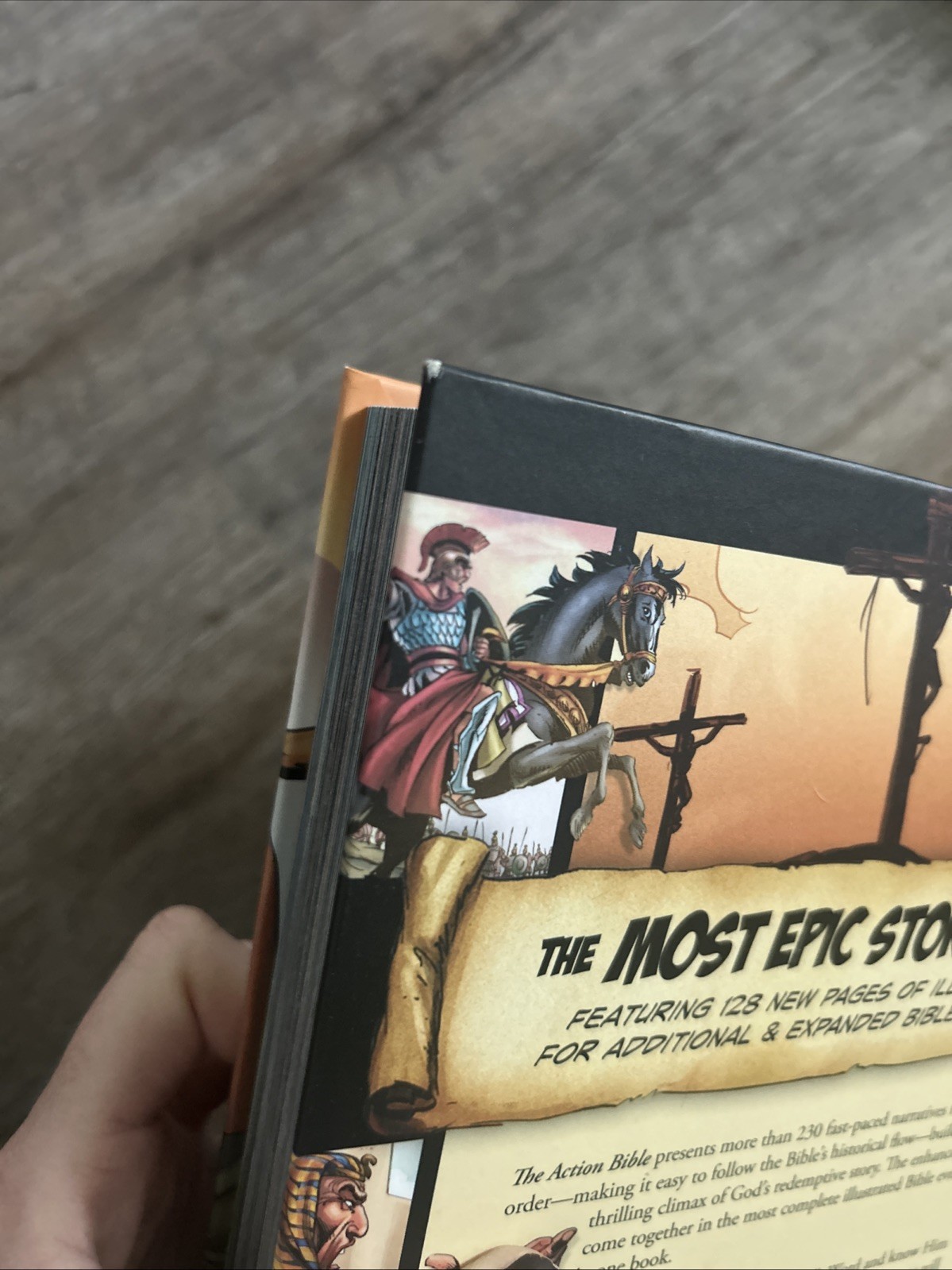The Action Bible: God&rsquo;s Redemptive Story by Sergio Cariello Graphic Novel