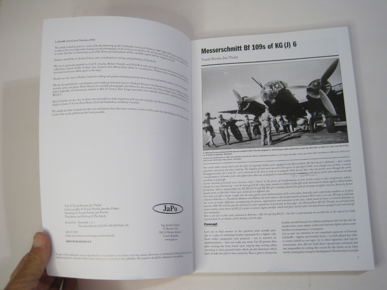 Messerschmitt Bf 109s of KG(J) 6 – PB 2017 Japo Publishing Luftwaffe over Czech