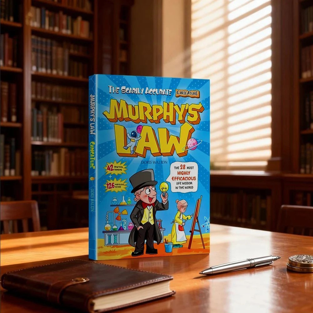 Murphy&rsquo;s Law Learning Book for Kids 8-12 with 128 Pages Paperback Illustrated