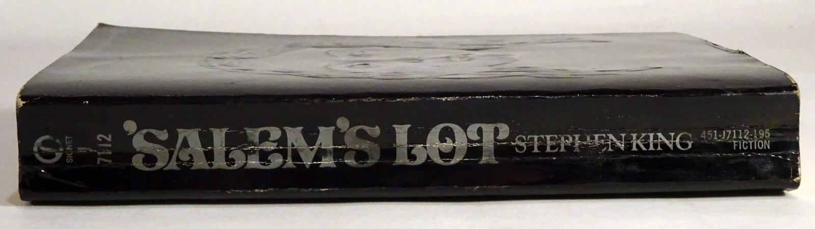 1976 SALEM&rsquo;S LOT-Stephen King-1st Printing Signet PAPERBACK-PB w/ Black Cover