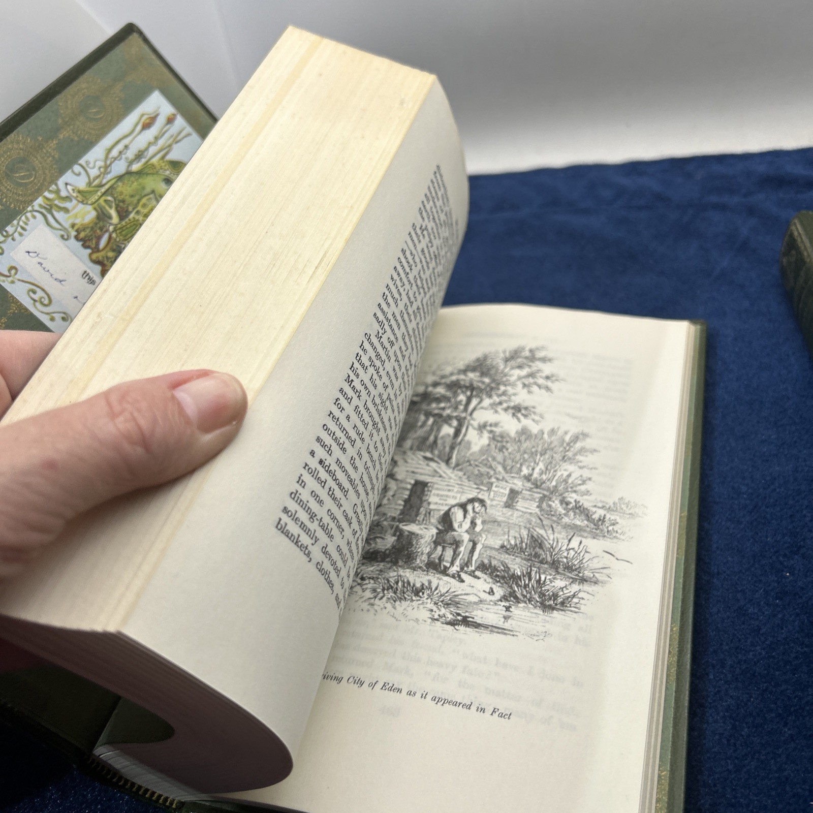 Complete Works of Charles Dickens Centennial Edition Heron Books Vol 1 & 2 Decor