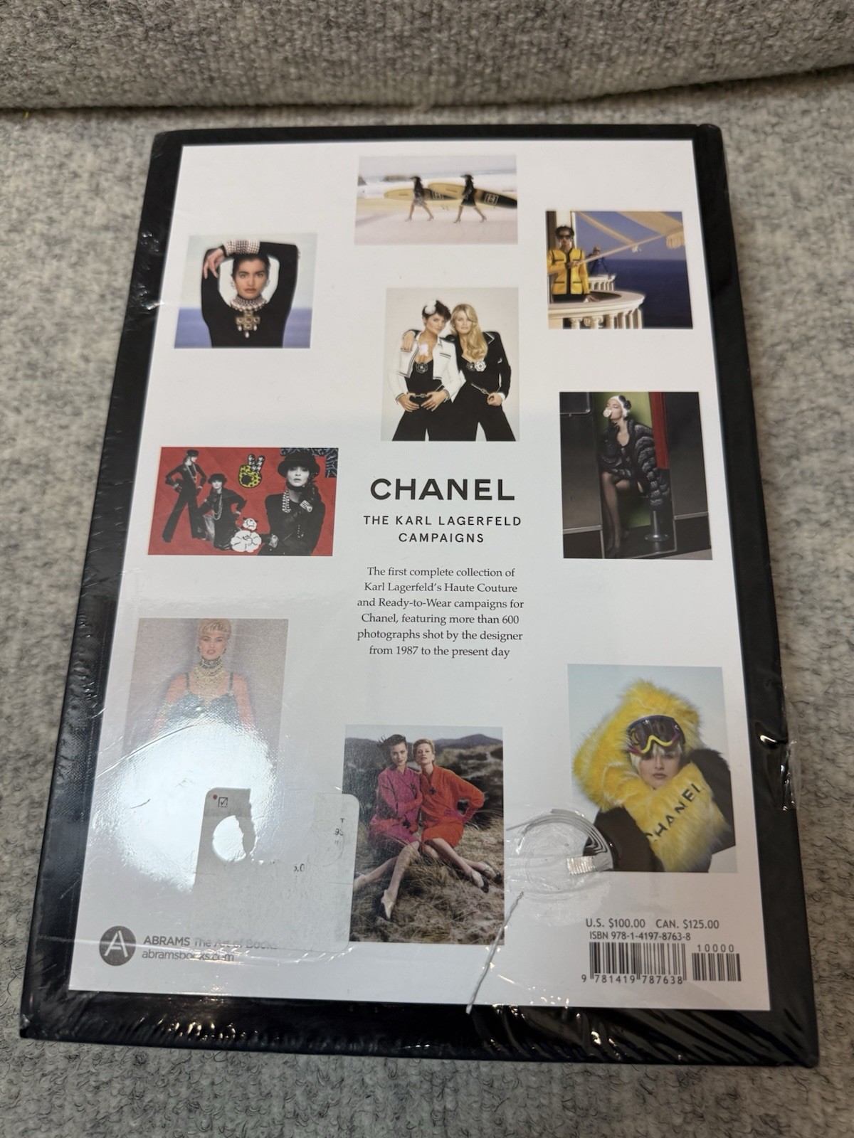 Chanel The Karl Lagerfeld Campaigns By Patrick Mauris Hard Cover New In Plastic