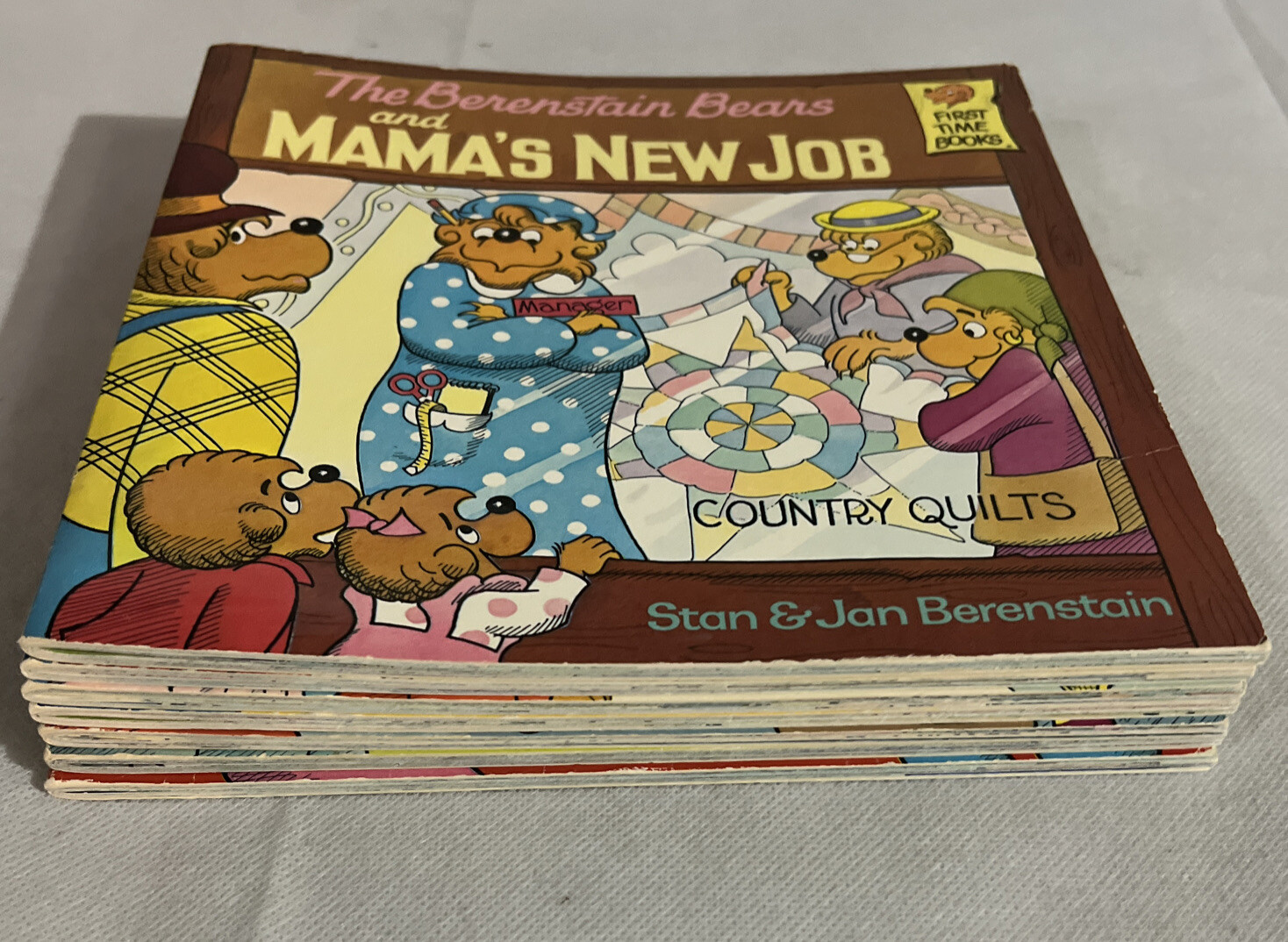 The Berenstain Bears Books~ lot of 7 books~Gently Used~varies titles see photos
