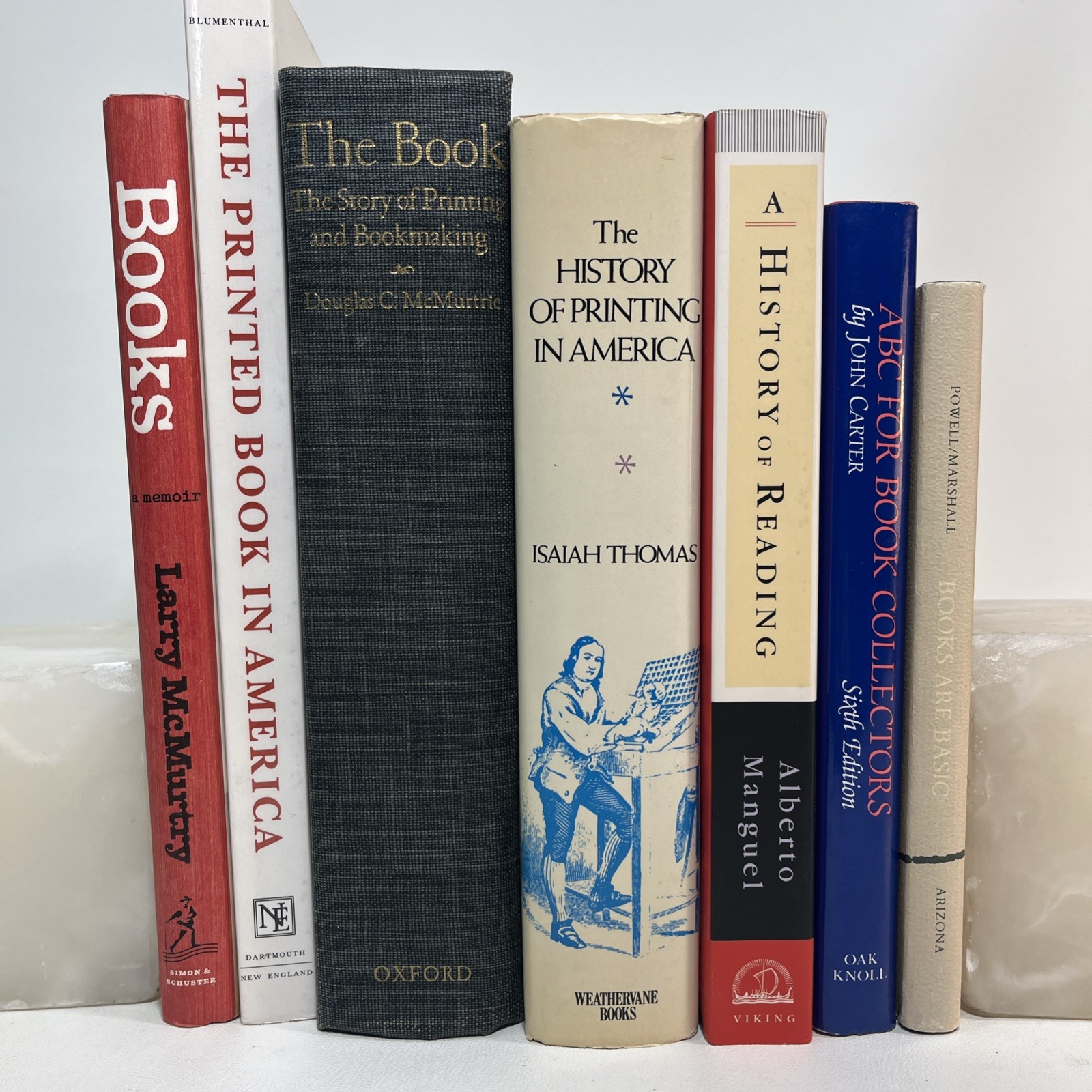 Bulk LOT of 7 Rare Books Book Collecting Libraries Printing History about Books