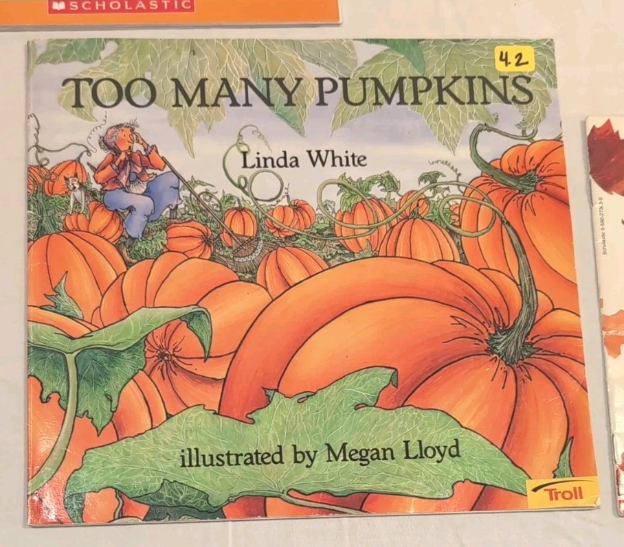 8 Children&rsquo;s Picture Books Fall, Autumn, Pumpkins, Johnny Appleseed, Classroom +