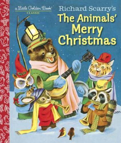 Richard Scarry&rsquo;s The Animals&rsquo; Merry Christmas (Little Golden Book) – VERY GOOD