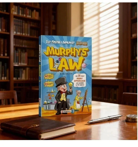 Murphy&rsquo;s Law Learning Book for Kids 8-12 with 128 Pages Paperback Free Shipping