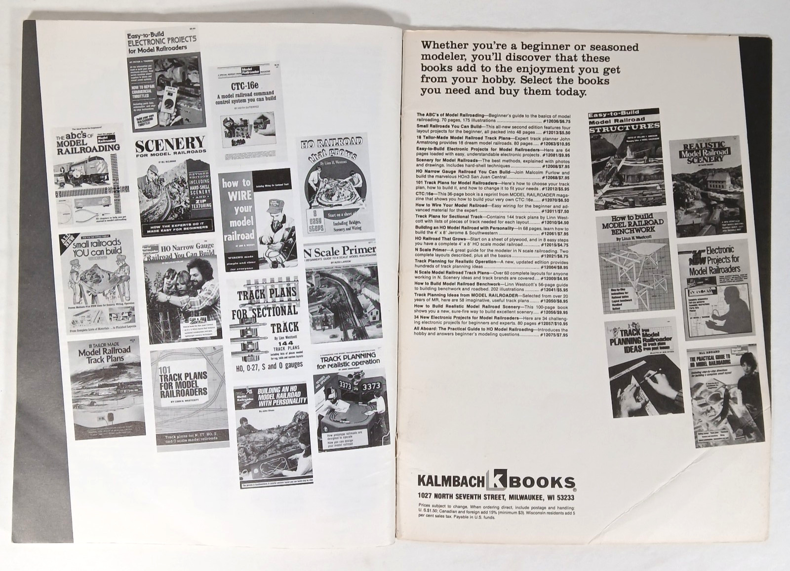 Scenery for Model Railroads Bill McClanahan Softcover 103 Pages 1988 Toy Trains