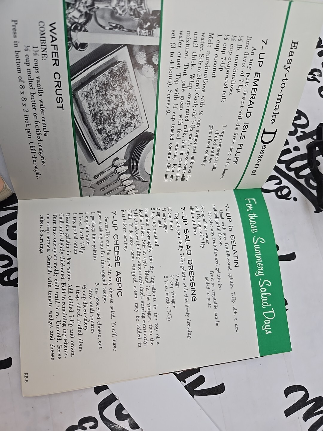 ​You&rsquo;re Really Cooking with Seven-Up! 1957 Recipe Booklet 16 Pages Vintage Soda