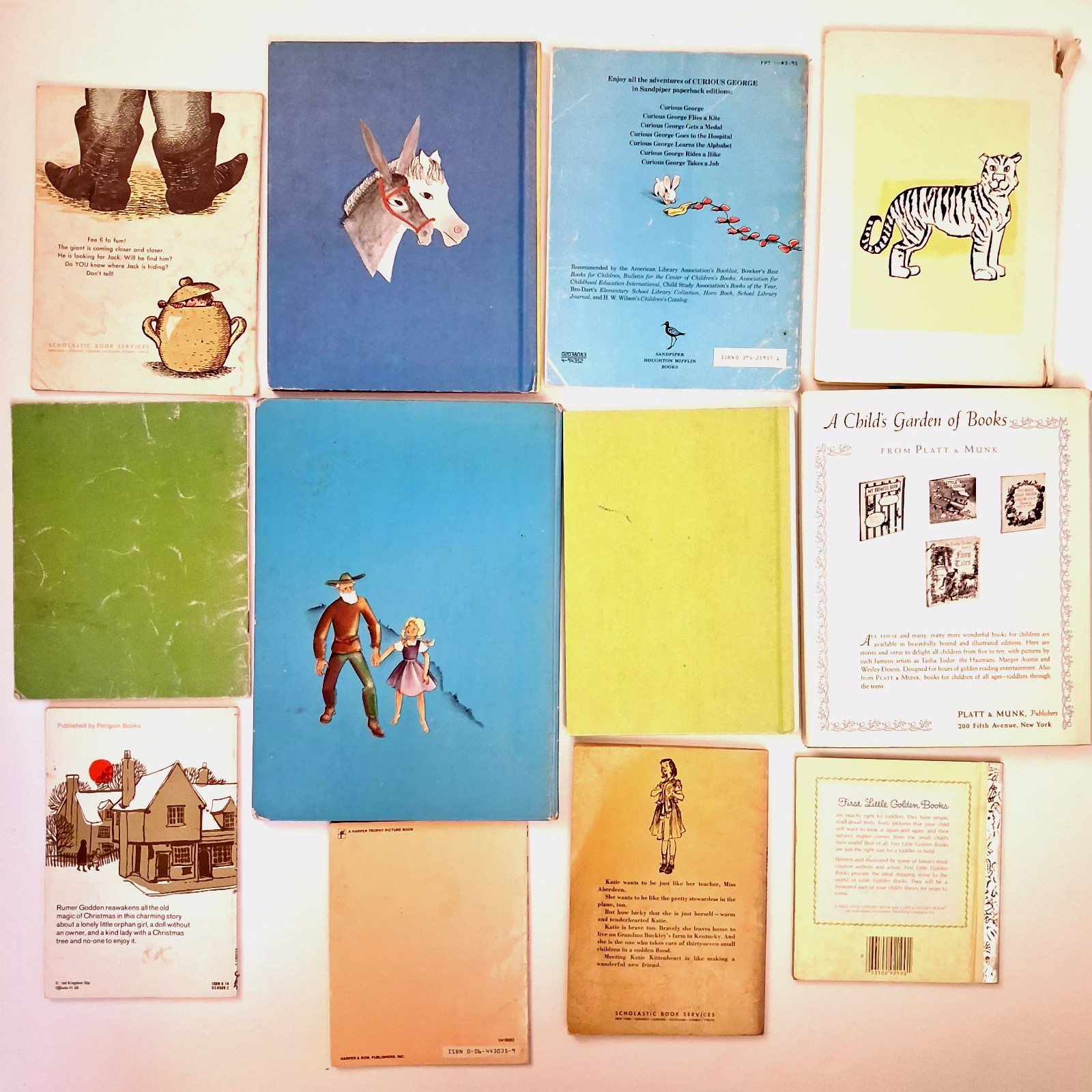 Mixed Lot Of 40 Vintage Children&rsquo;s Picture Book Collection 50s 60s 70s 80s 90s