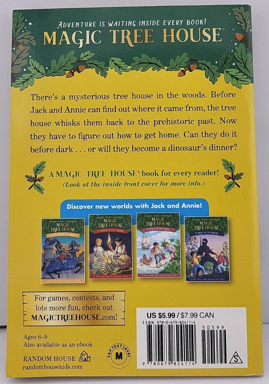 Dinosaurs Before Dark by Mary Pope Osborne (1992, Digest Paperback)