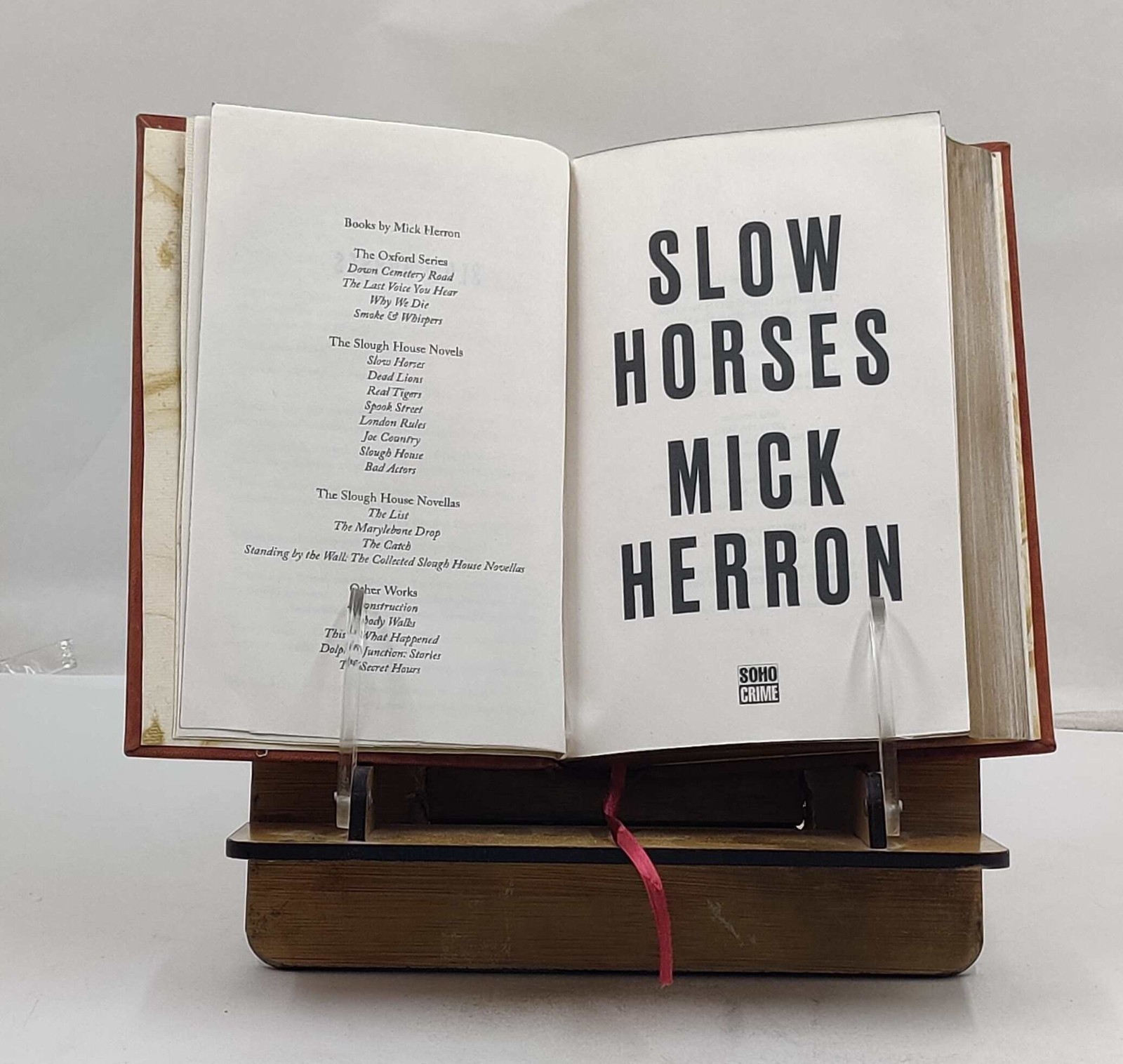 Slow Horses (Deluxe Edition) by Herron, Mick [PREMIUM LEATHER BOUND]