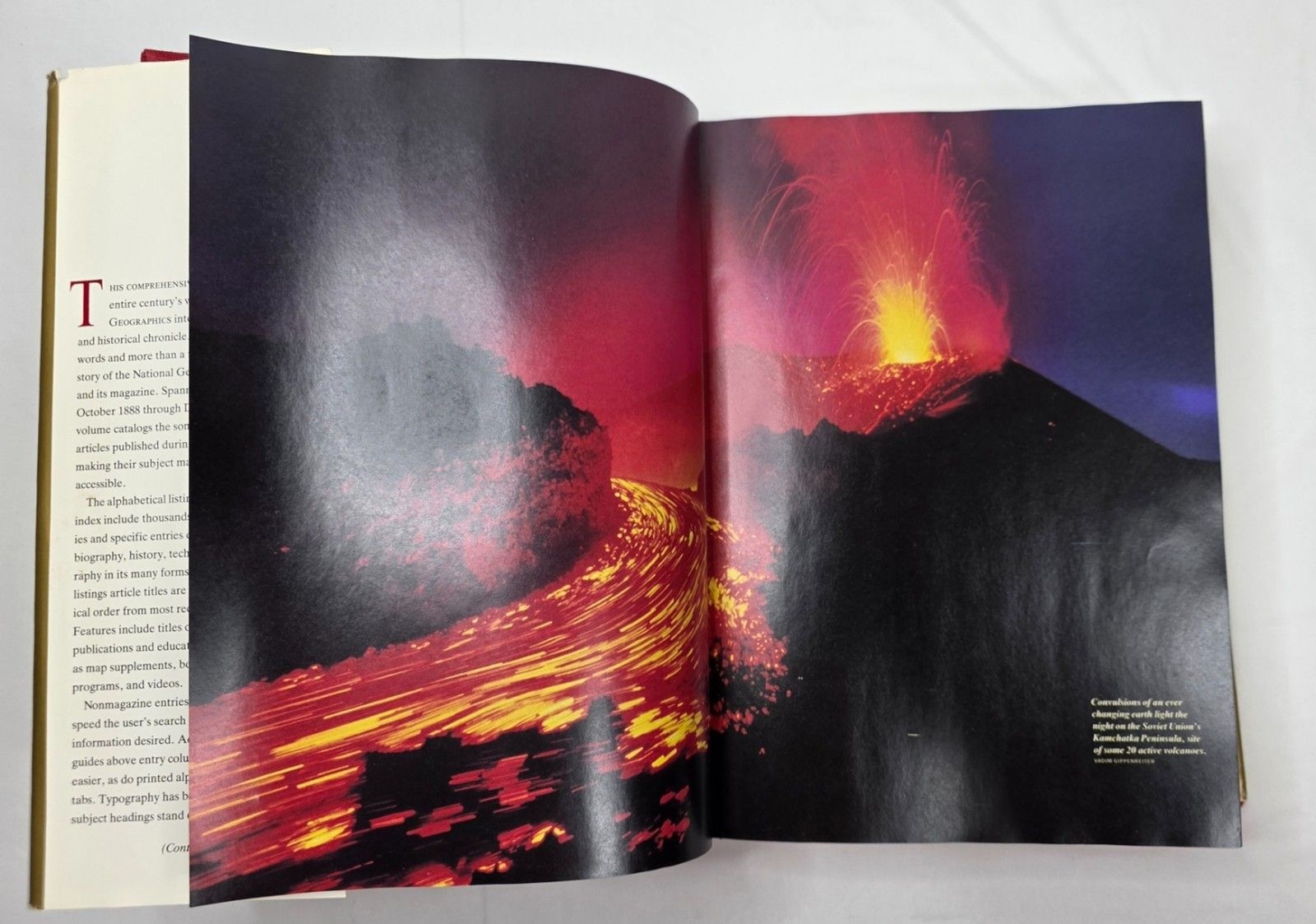 National Geographic Index 1888-1988 One Hundred Years Hardcover 1989 Dust Jacket