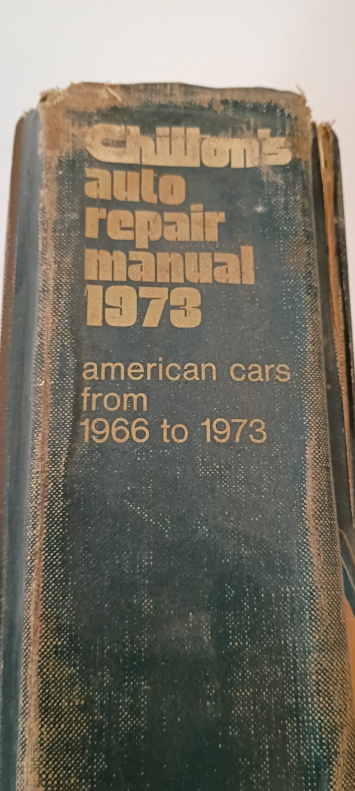 Chilton&rsquo;s Auto Repair Manual Book; American Cars from 1966 to 1973