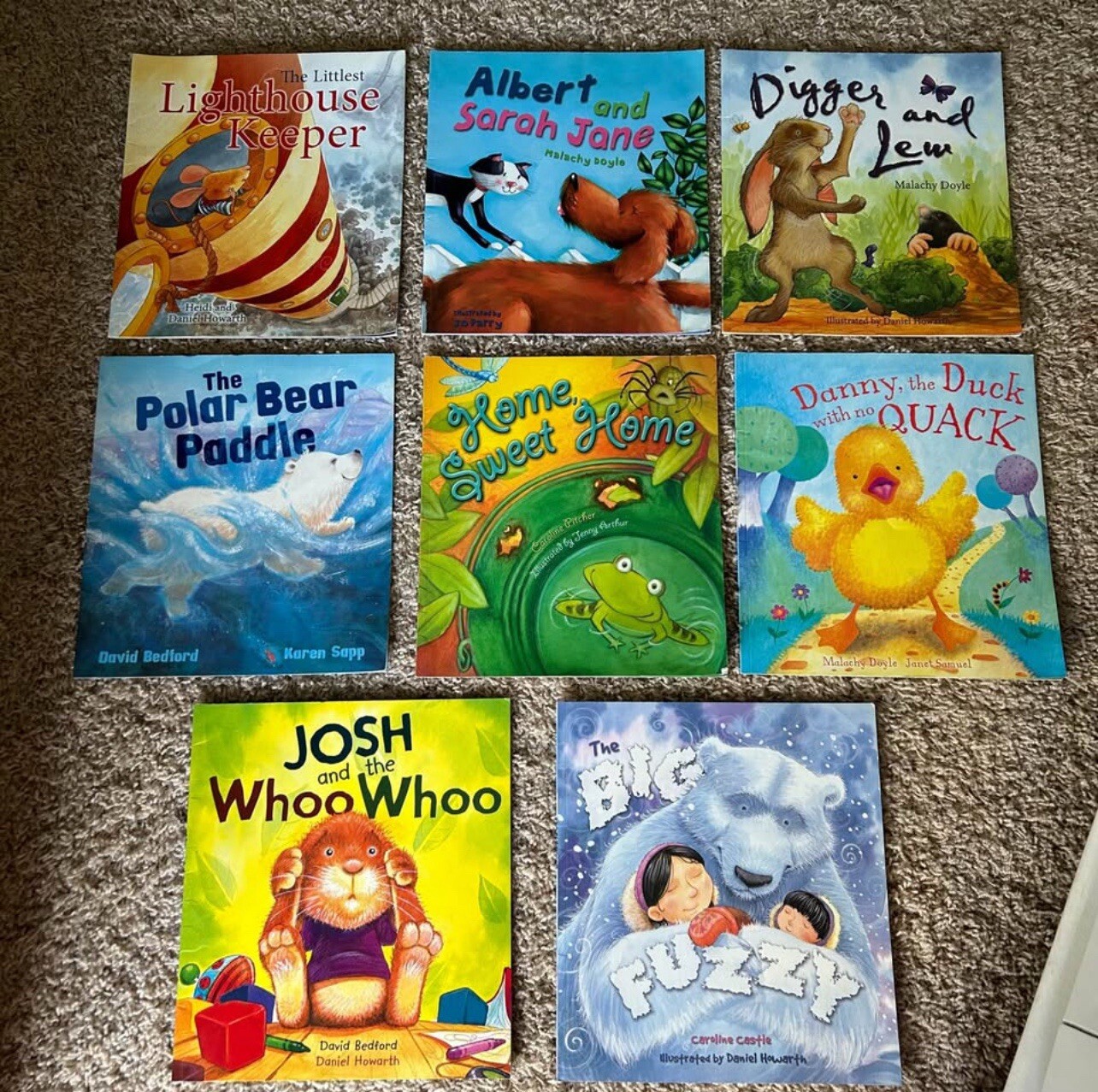 Lot of 8 Children&rsquo;s Storytime Series Picture Books Paperback Ages 3-8