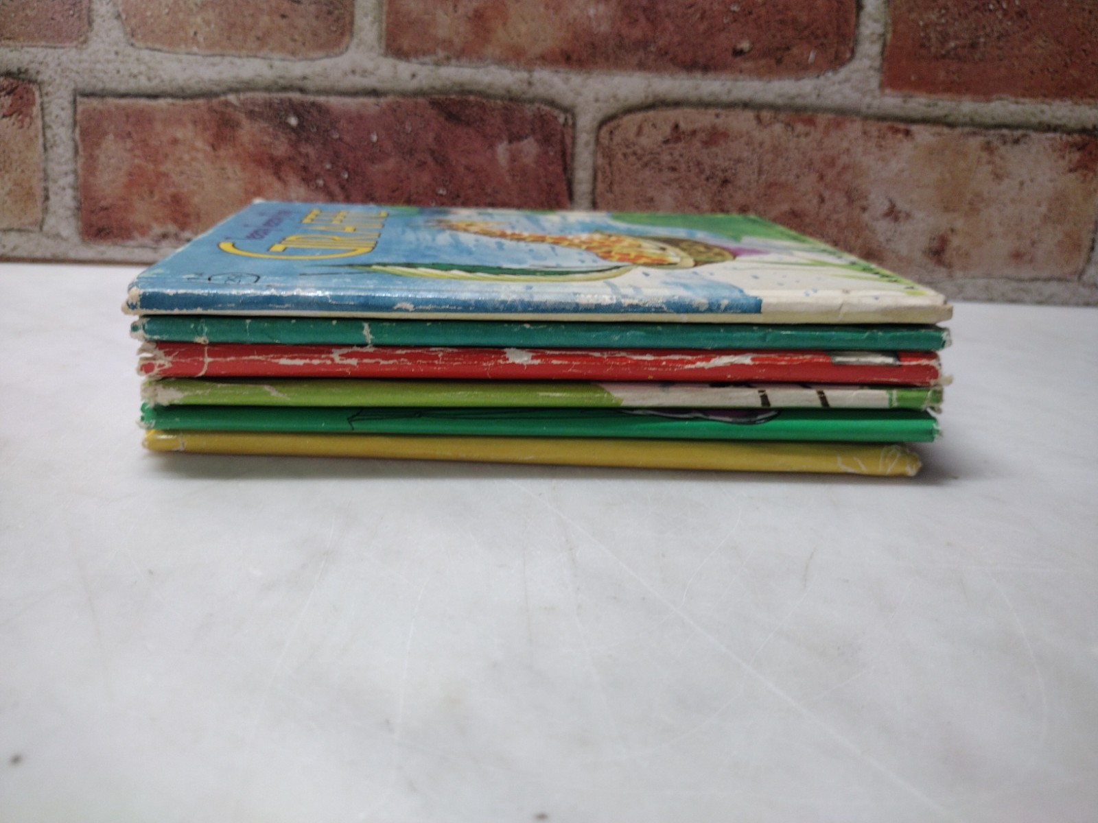 Lot of 6 – Vintage Mini Hardcover Children&rsquo;s Books – Pete&rsquo;s Dragon/Tom & Jerry +