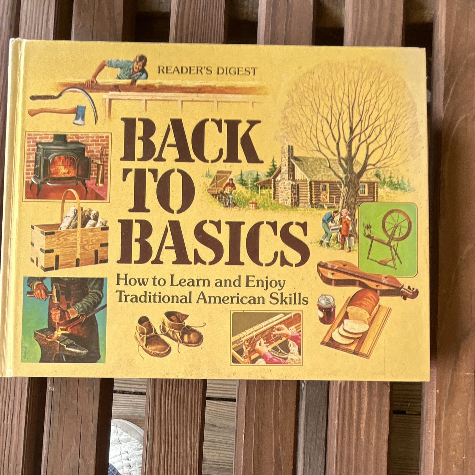 Reader&rsquo;s Digest Back to Basics HC 1981 Illustrated Traditional Skills Index