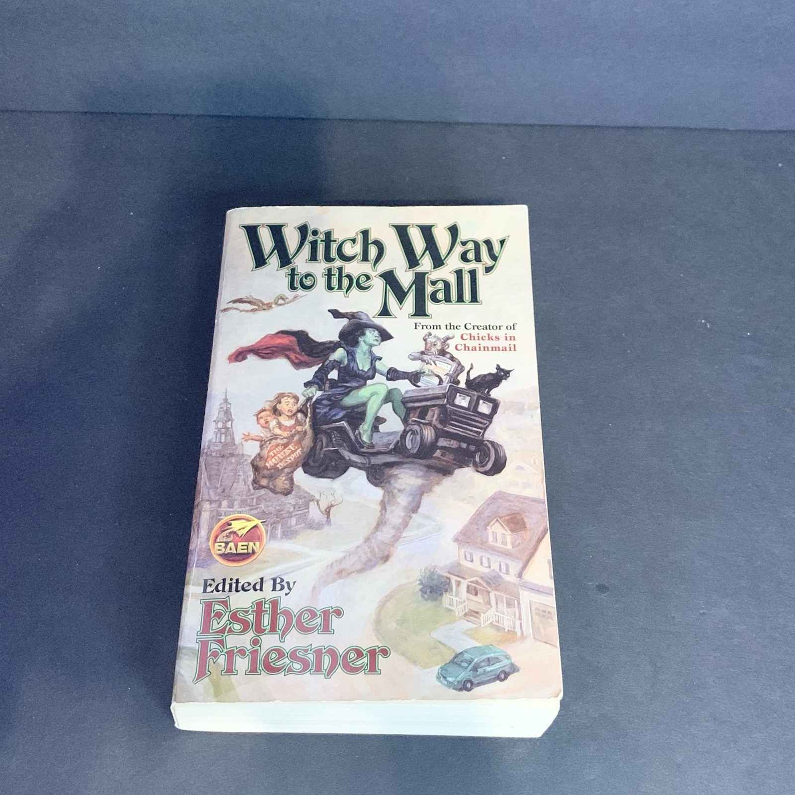 Baen Fantasy Books Varies Authors Witch Way to the Mall Paperback Lot of 3