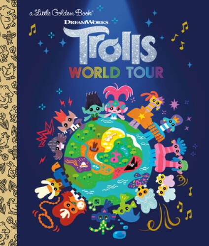 Trolls World Tour Little Golden Book (DreamWorks Trolls World Tour) – ACCEPTABLE
