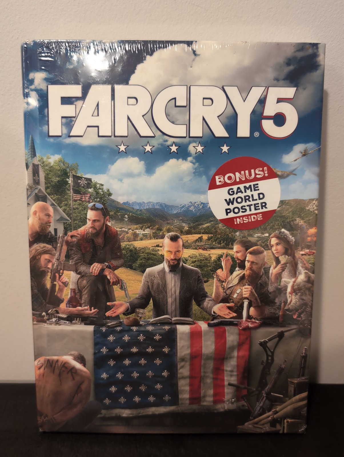 FAR CRY 5 Official Collector&rsquo;s Edition Guide & Poster – Hardcover NEW SEALED