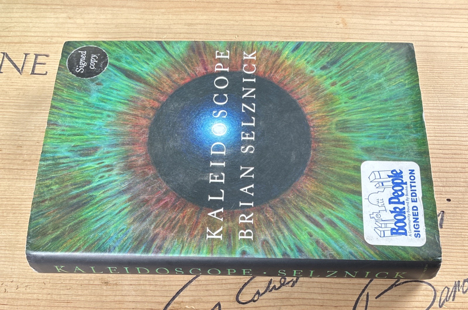 Signed Book Kaleidoscope Brian Selznick Juvenile Fiction YA Children Novel Books