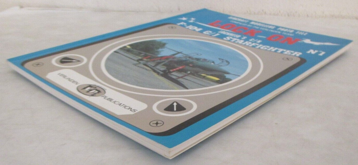 Lock On No. 1 – Lockheed&rsquo;s C/N F-104 G/J Starfighter (Paperback Photo Album)