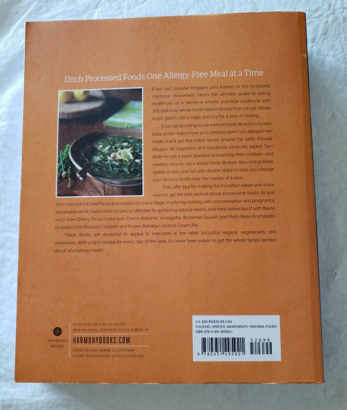 Nourishing Meals: 365 Whole Foods, Allergy