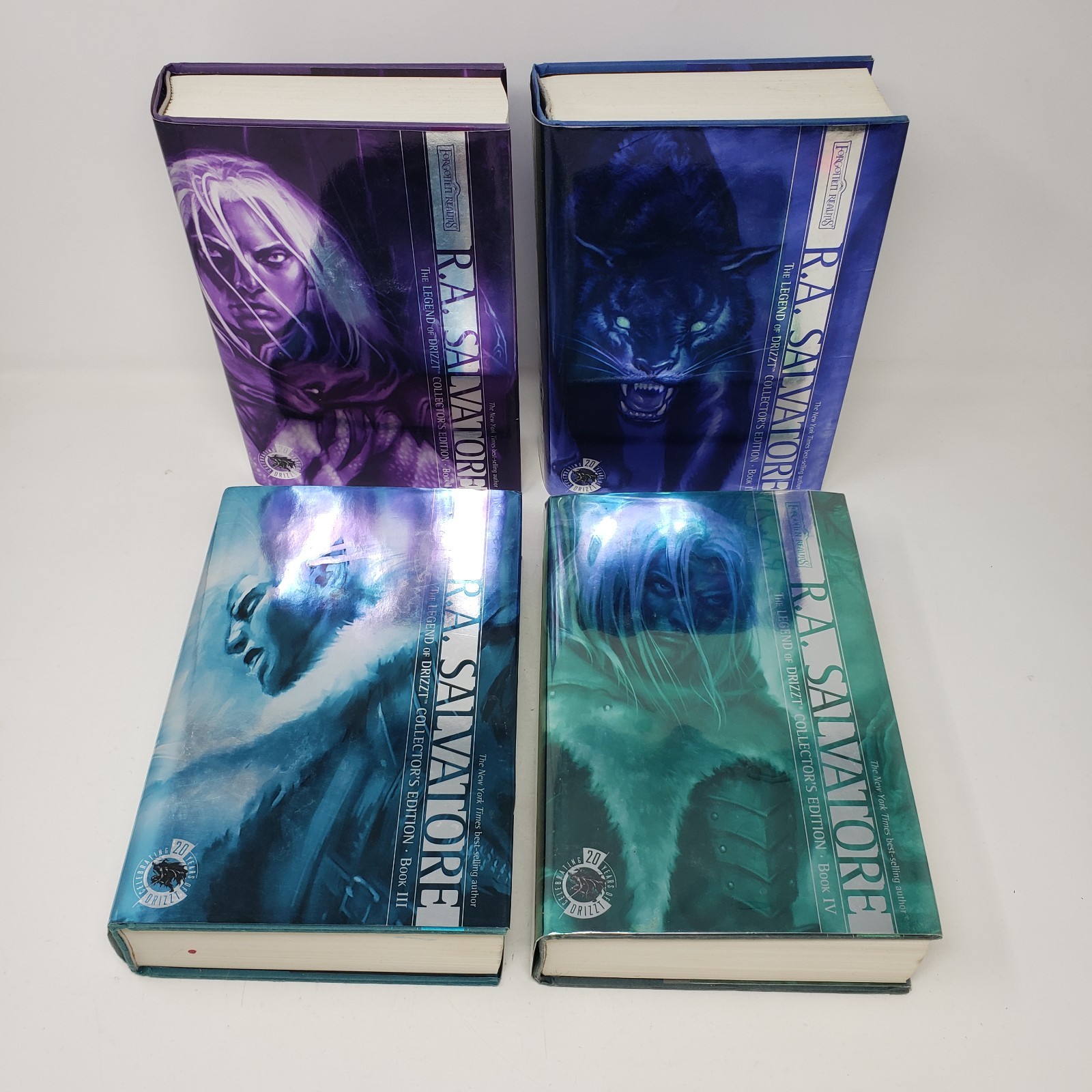 The Legend of Drizzt Collector&rsquo;s Edition Books 1-4 by R. A. Salvatore (HC, DJ)
