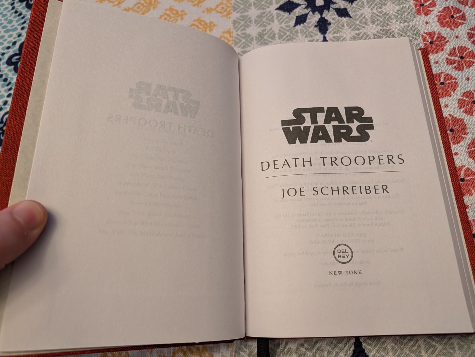 Star Wars Death Troopers Custom Hand Rebound Hardcover Empire Collector Book