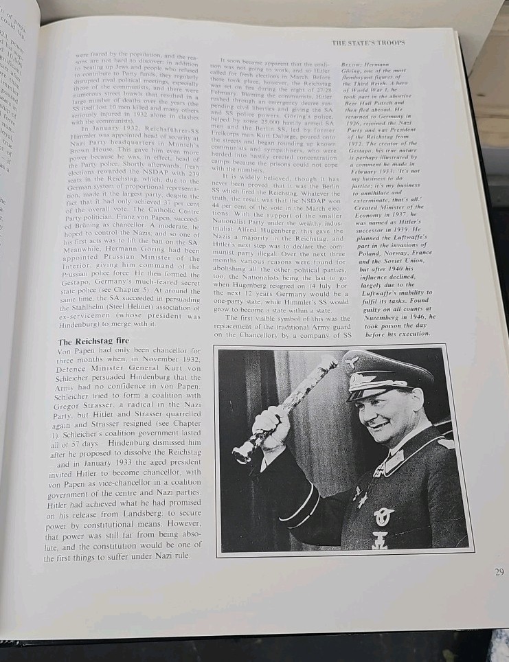 THE SS: HITLER’S INSTRUMENT OF TERROR; 2002 HB Book by Gordon Williamson