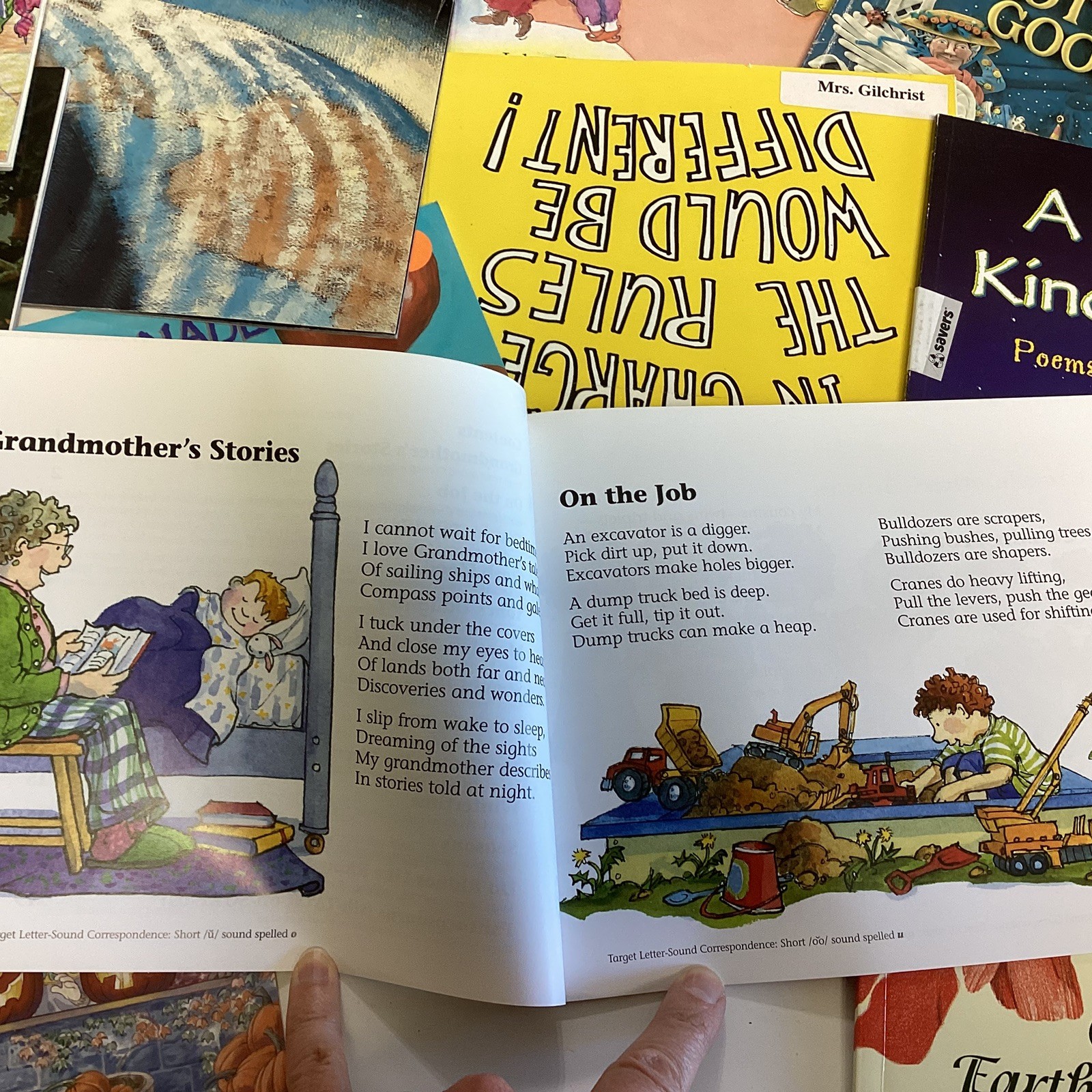 Poetry Poems Rhymes Children&rsquo;s Random Preschool Daycare Classroom 20 Book Lot