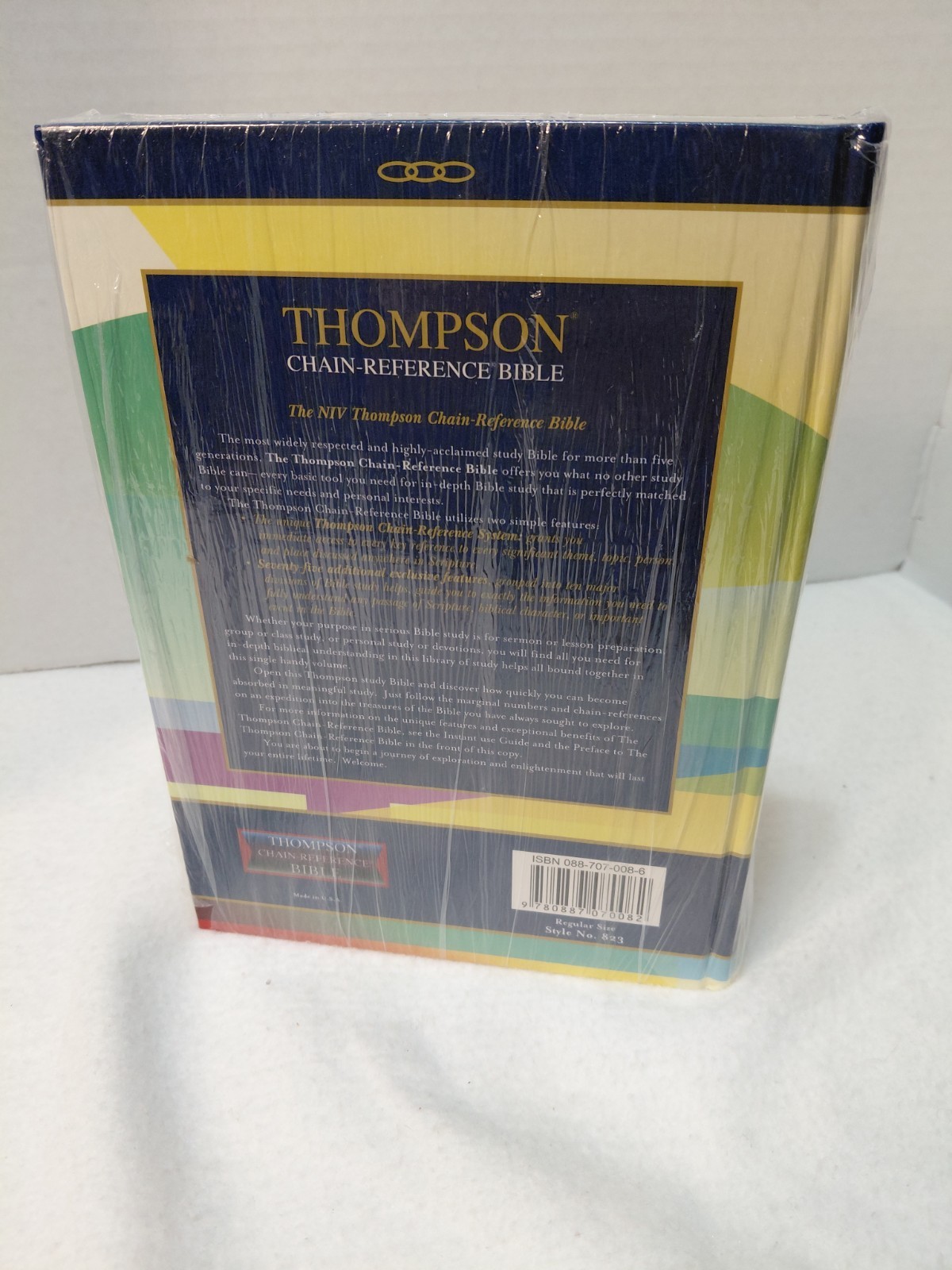 *Sealed* NIV 1984 Thompson Chain Reference Bible – Hardcover – OOP 84