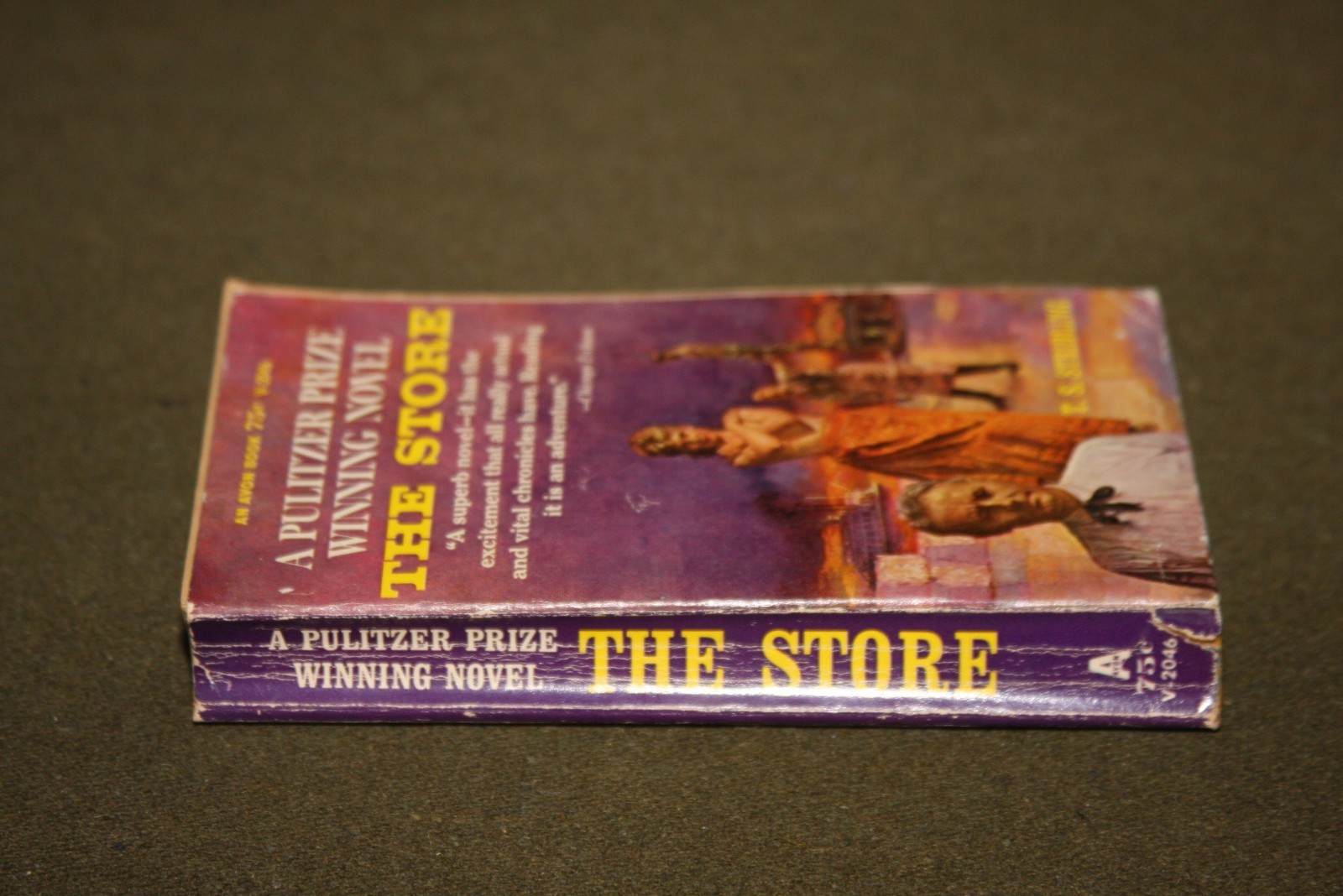 The Store by T. S. Stribling 1960&rsquo;s PB Avon V-2046 1933 Pulitzer Prize Winner