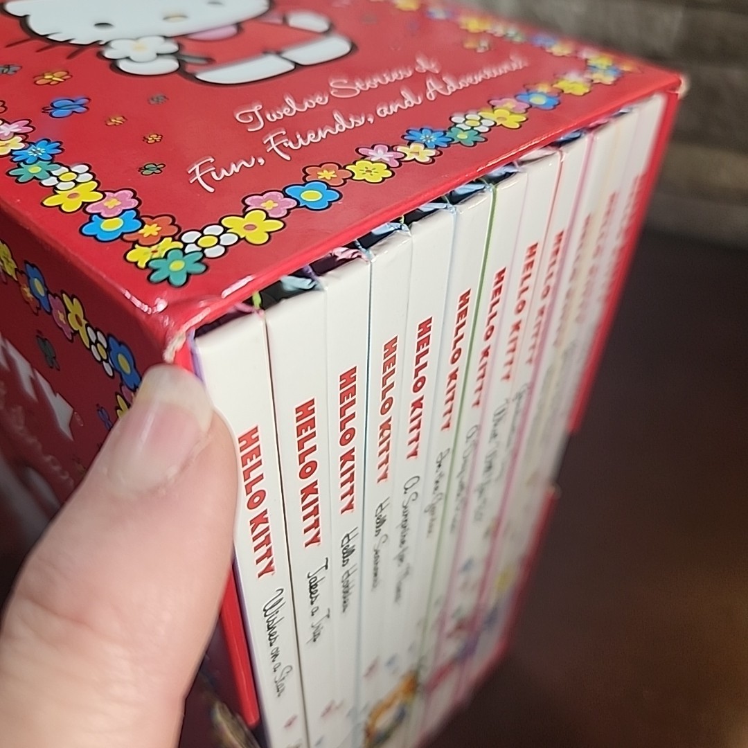 Hello Kitty RARE Storybook Collection Set Of 12 By Sanrio COMPLETE SET IN CASE