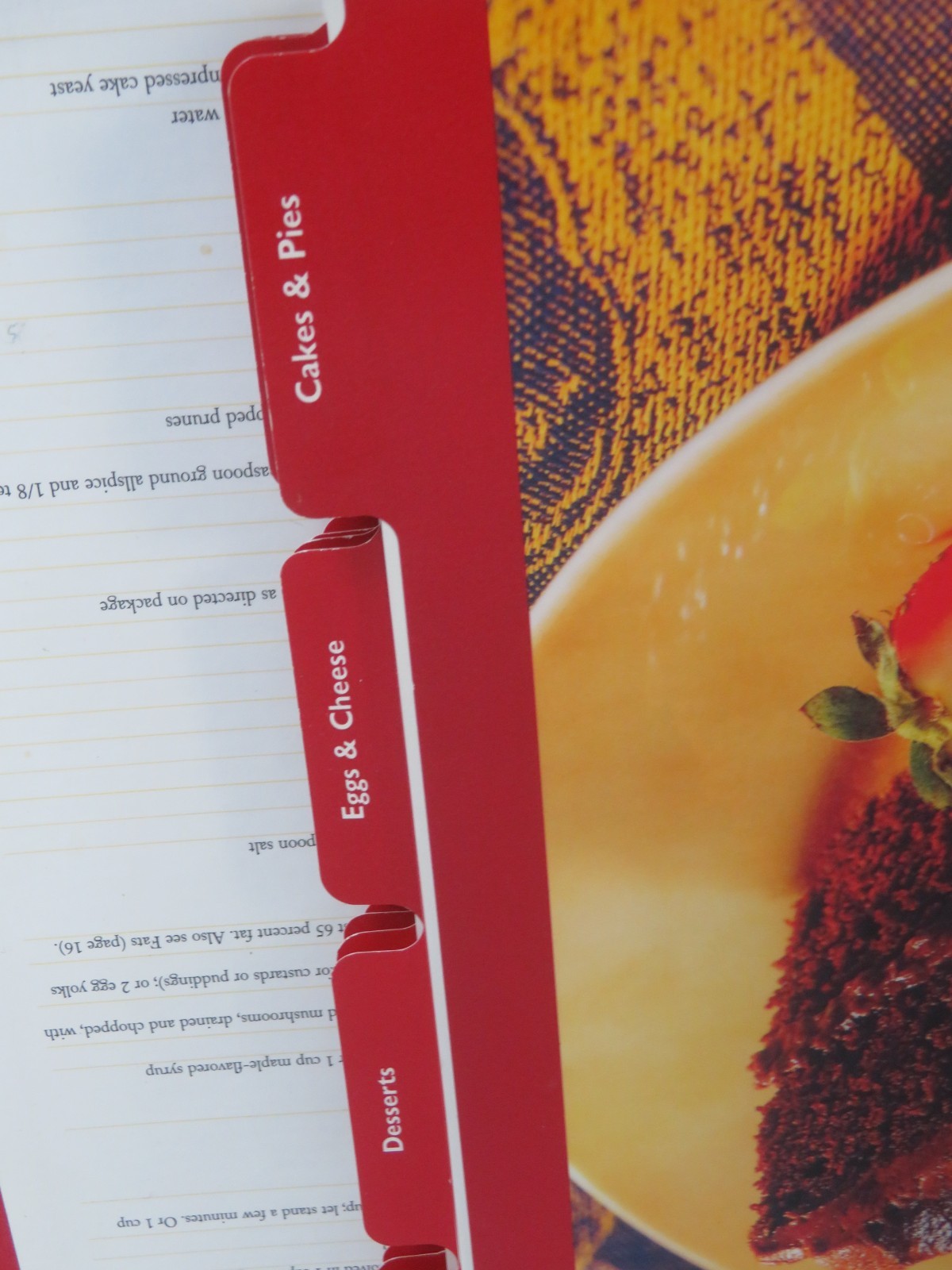 Betty Crocker&rsquo;s Cookbook 3 Ring Binder Index Tabs 576 Pages