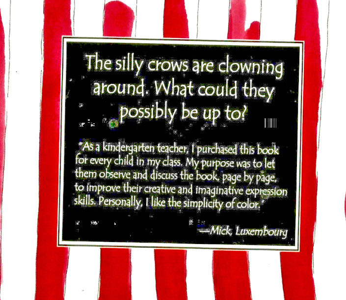 SIGNED LUCIA STEWART The Clowning Crows (2017, PB) 22 Pages: 7&Prime; x 9&Prime;: Children