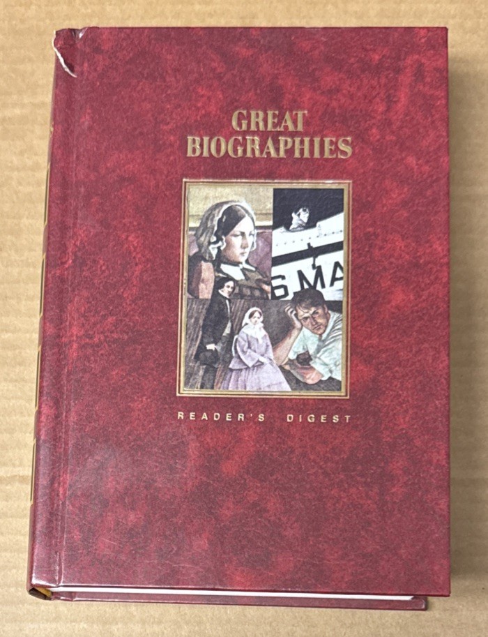 Reader&rsquo;s Digest Great Biographies by Reader&rsquo;s Digest Editors (1987, HC, GOOD)