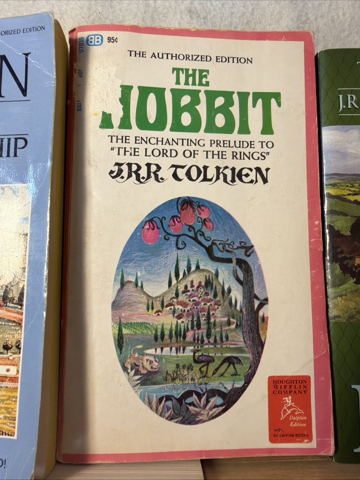 THE HOBBIT J.R.R. Tolkien 1965 Ballantine Paperback Lot Lord Of The Rings Lot
