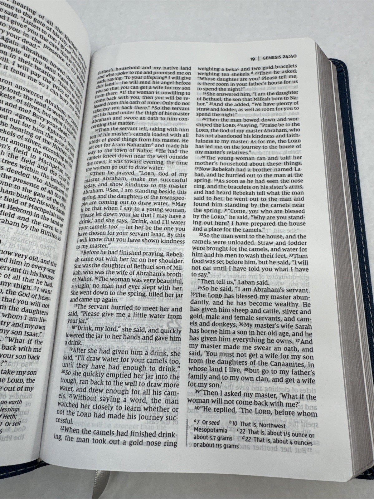 9780510454953 Blue LeatherSoft Niv Zondervan, Thin Line 2022 Red Letter Bible