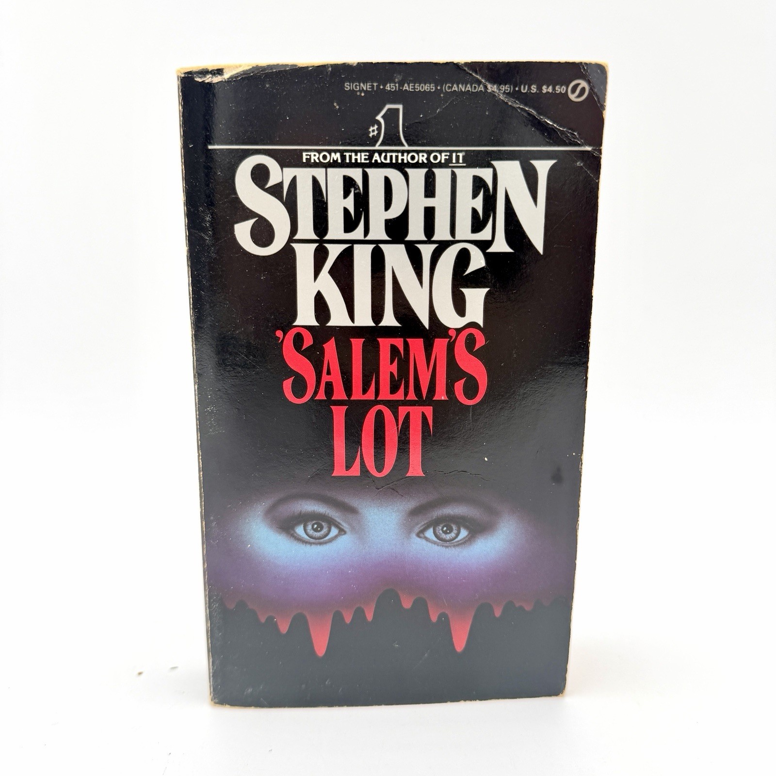 Salem&rsquo;s Lot Stephen King 1976 Signet PB 1st Edition Late Printing Vampire Horror