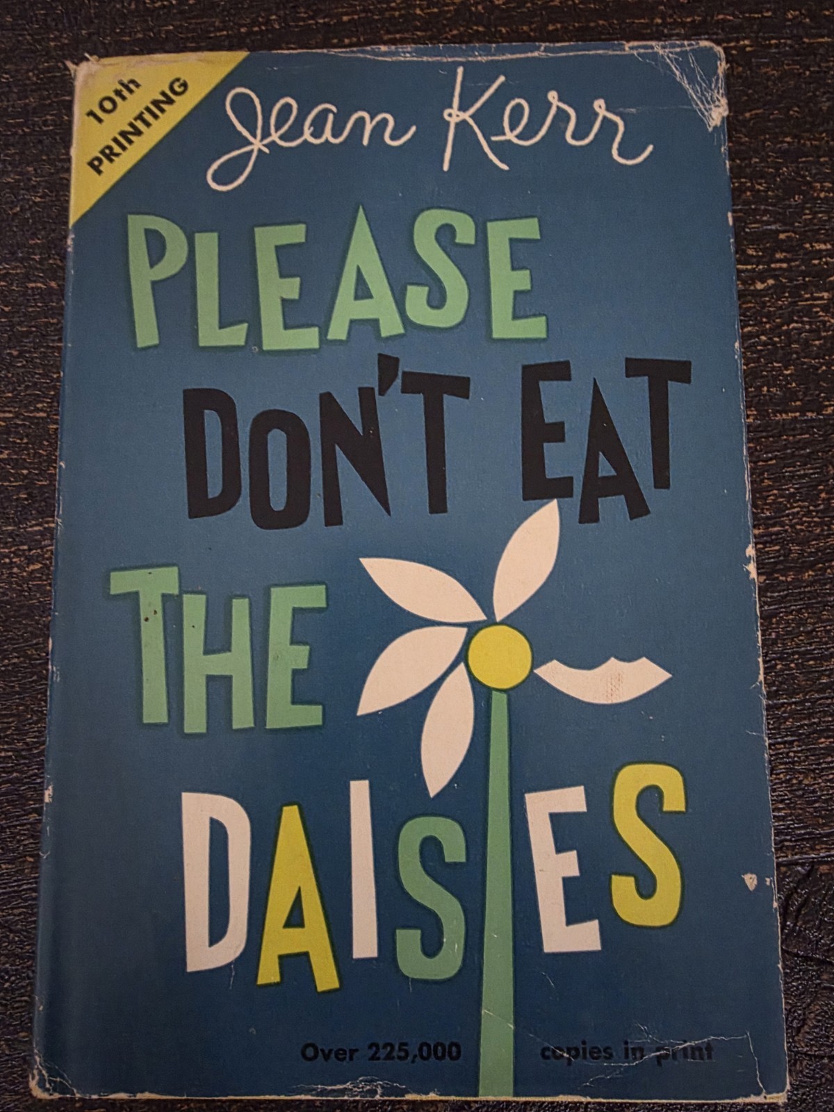 Please Don&rsquo;t Eat the Daisies Jean Kerr 1957 Vintage Hardcover Book Club DJ