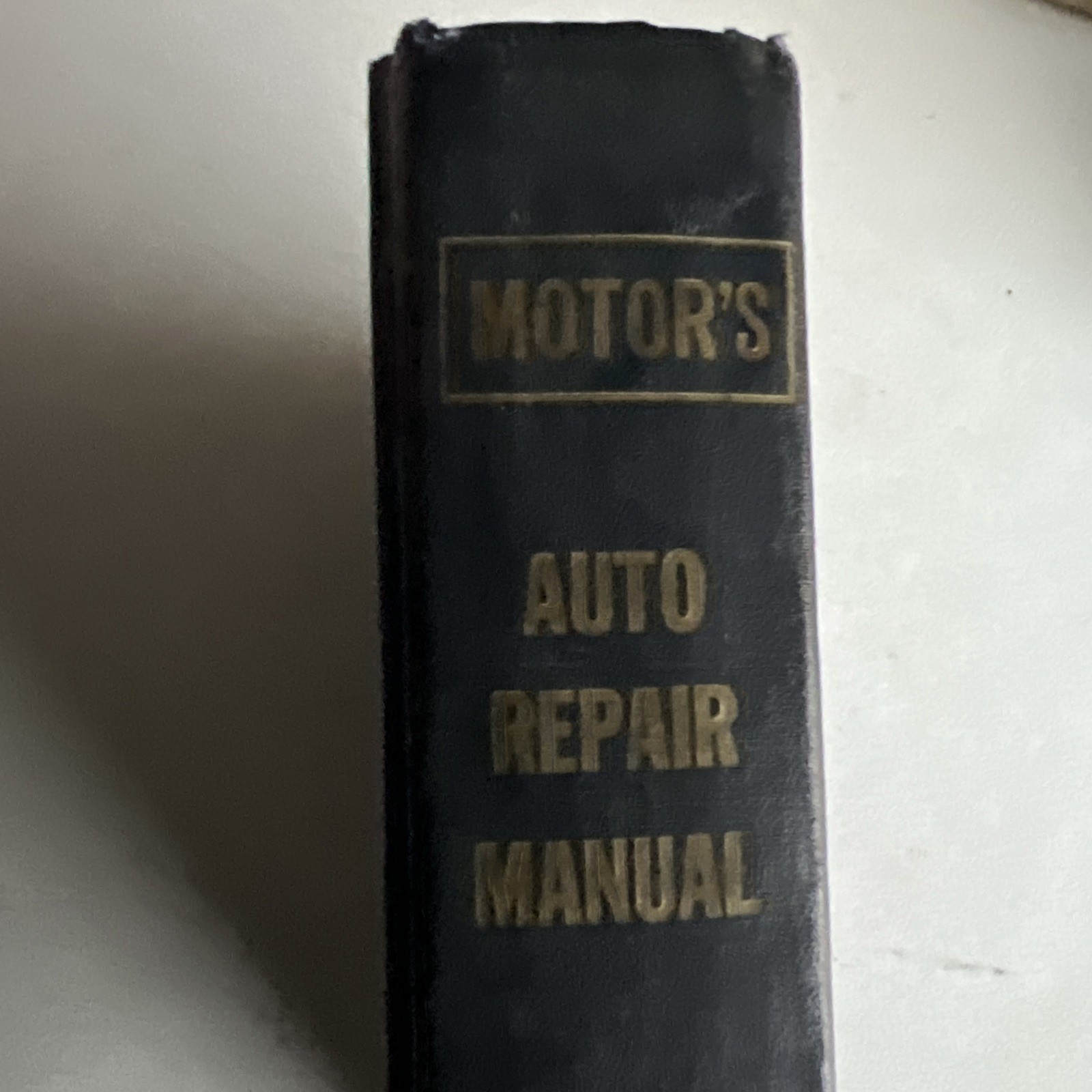 Vintage Chilton 1968 Motor&rsquo;s Auto Repair Manual Hard Cover