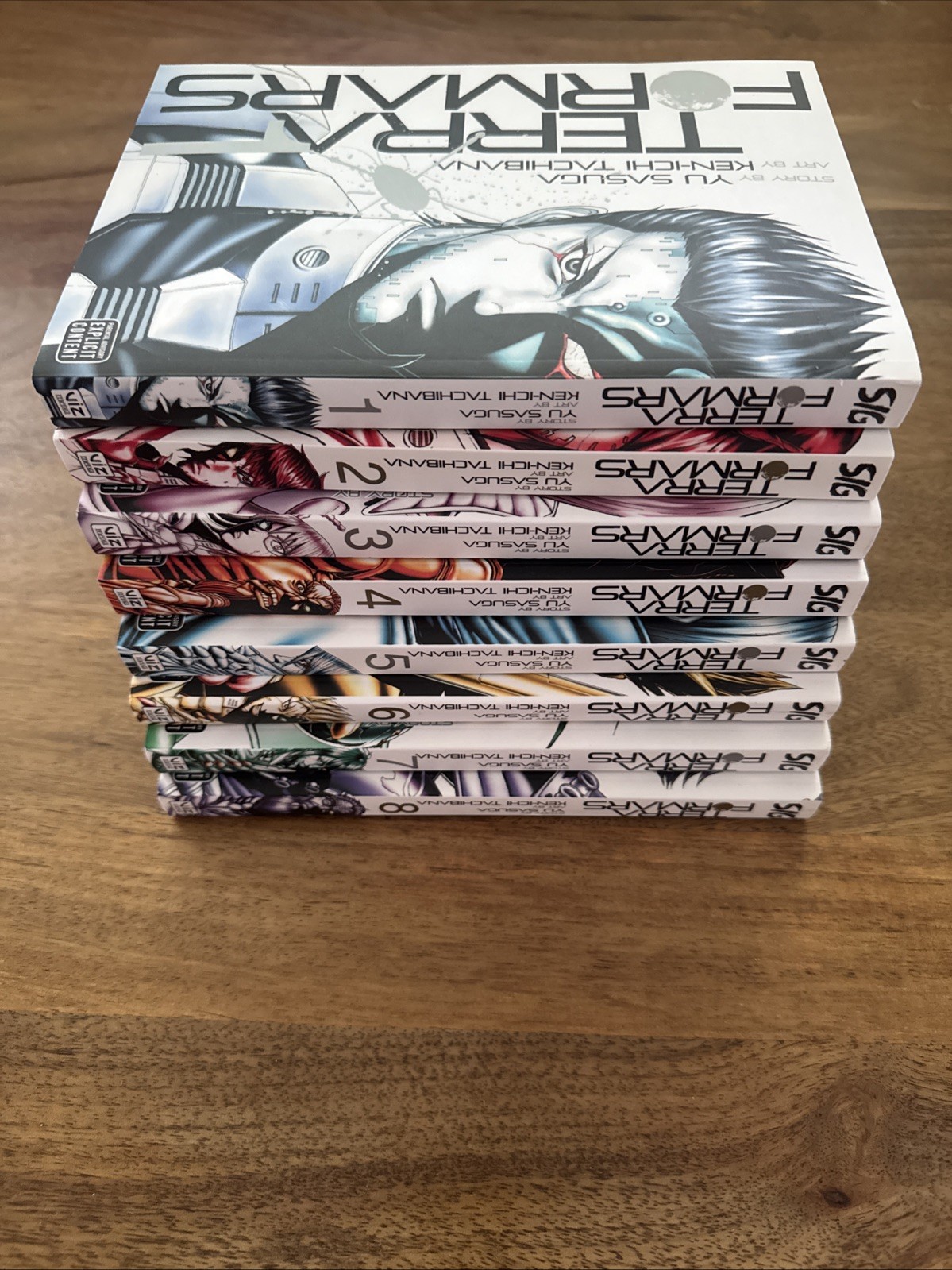 Terraformars 1, 2, 3, 4, 5, 6, 7 & 8 (1-8)