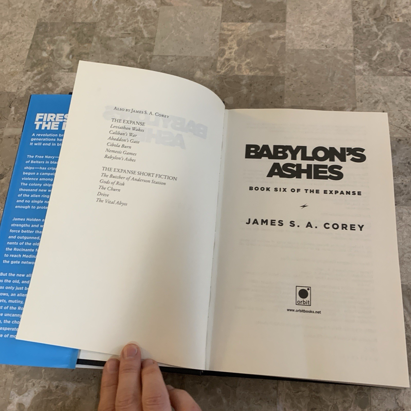 James S A Corey The Expanse Book 6 Babylon&rsquo;s Ashes HC 1st Edition Printing HCDJ!