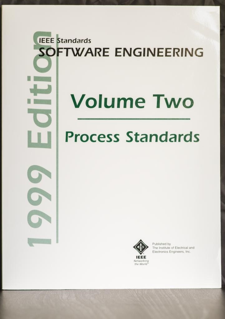 IEEE Process Standards Books 1, 2,3,4 Software Engineering Standards Collection