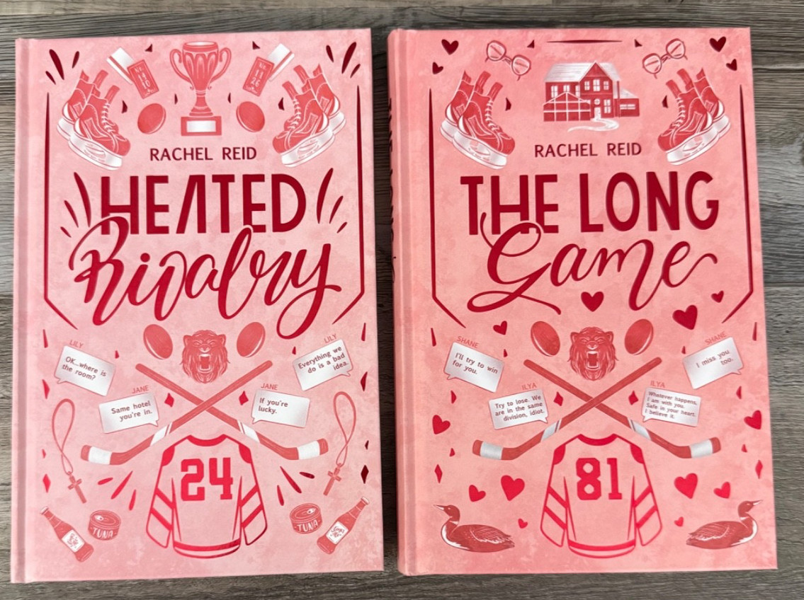 SIGNED Marley&rsquo;s Must Reads HEATED RIVALRY & THE LONG GAME Rachel Reid MMR