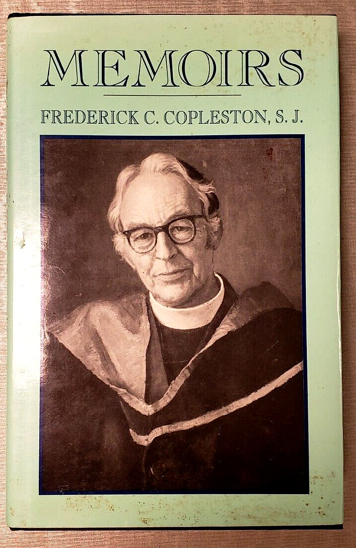 1993 HB 1st,Frederick Copleston MEMOIRS OF A PHILOSOPHER, Philosophy, History