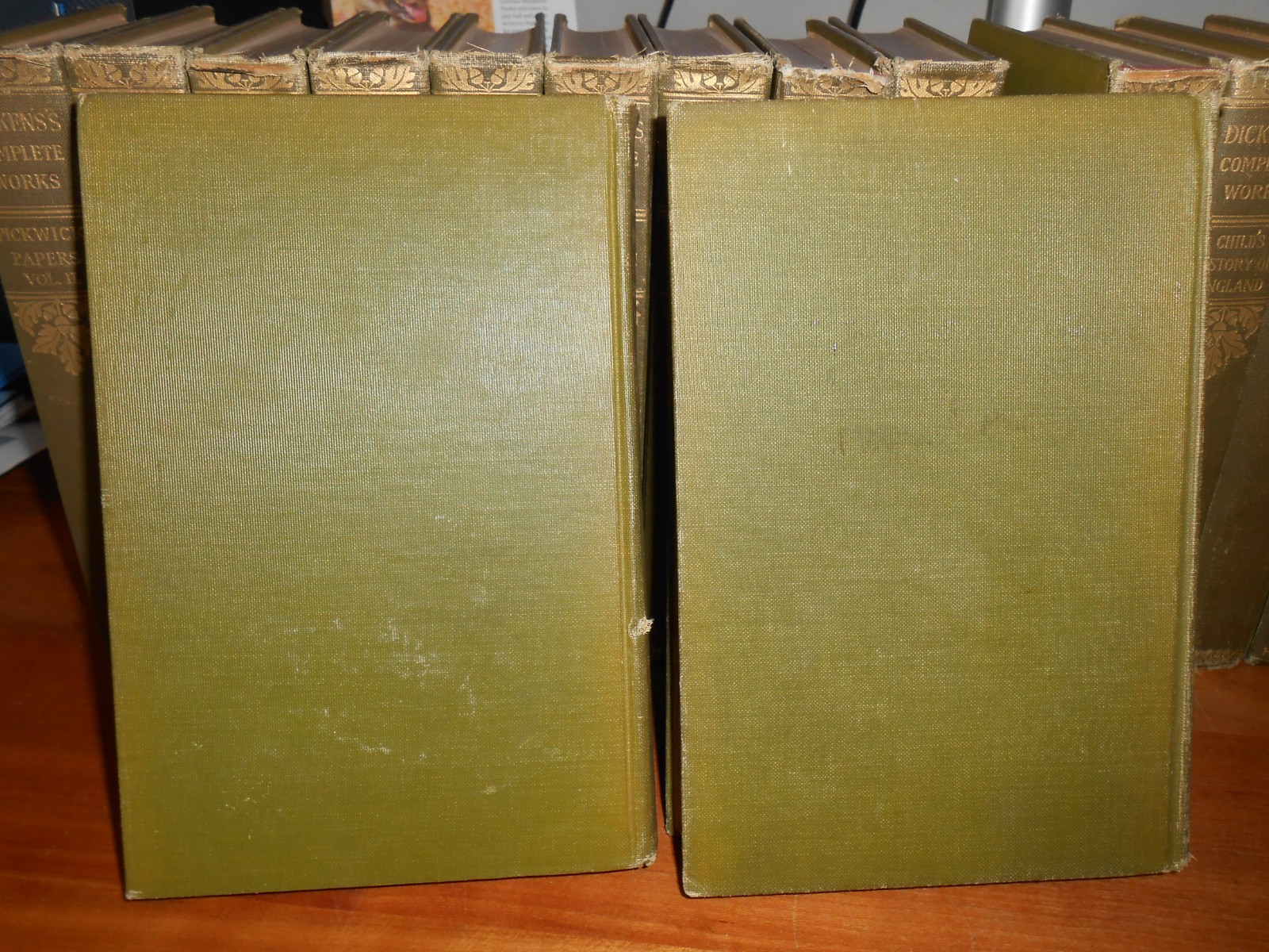 17 COMPLETE WORKS OF CHARLES DICKENS 9 Novels Harper & Bro Illustrated – HC GC